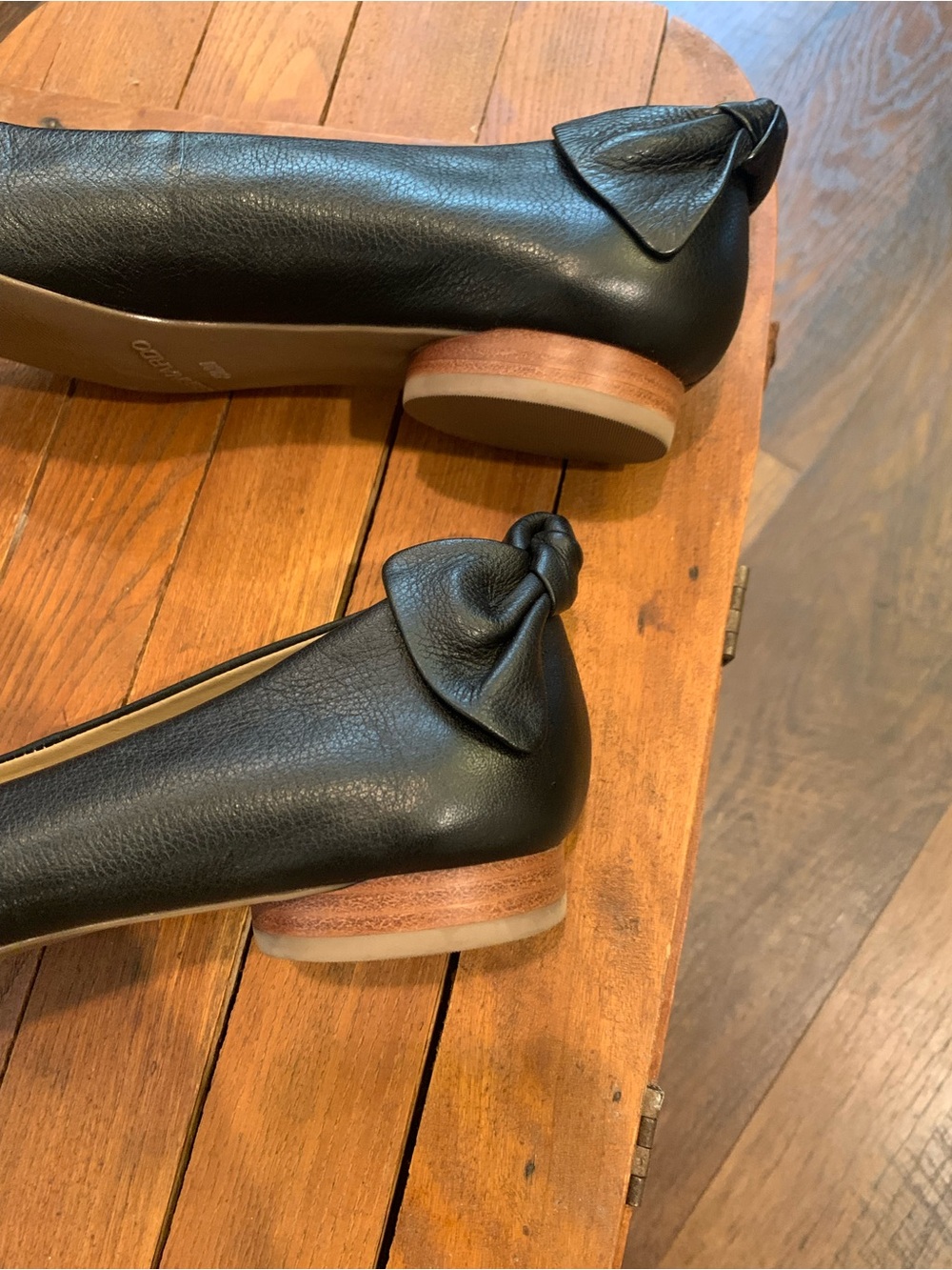 Anthropologie Bernardo Eloisa With Bow Flats Size  8.5 - Picture 2 of 6